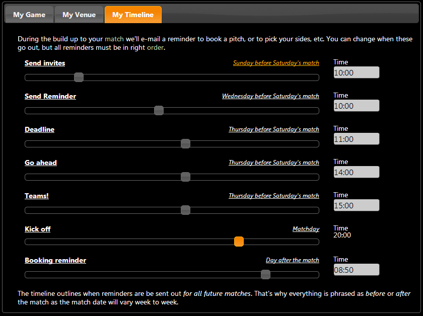 Improved reminders timeline. Improved reminders timeline.